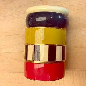5 J Crew bangles